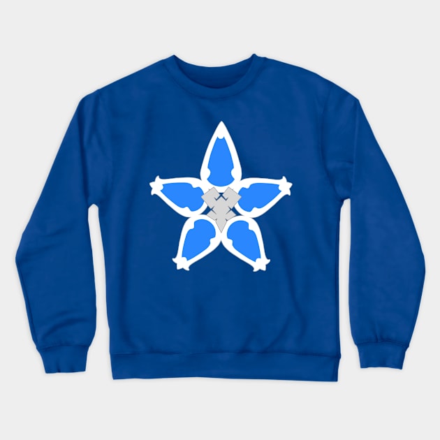 Kingdom Hearts Aqua Wayfinder Crewneck Sweatshirt by The Curio Art Shop